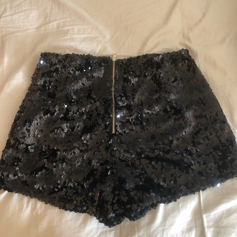 Sequin shorts